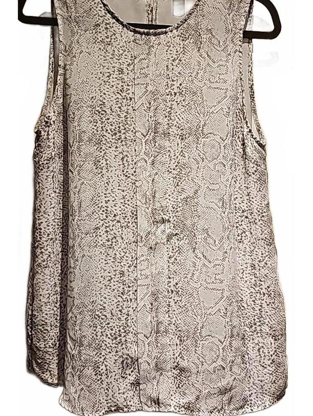 Kenar snakeskin print tank size L